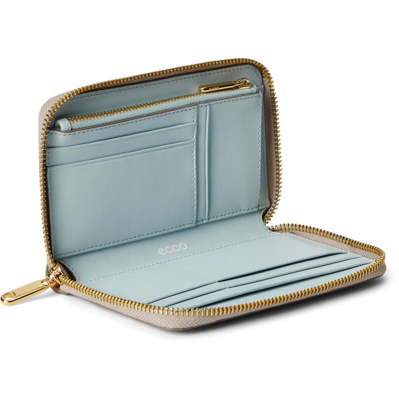 ecco wallet zipped