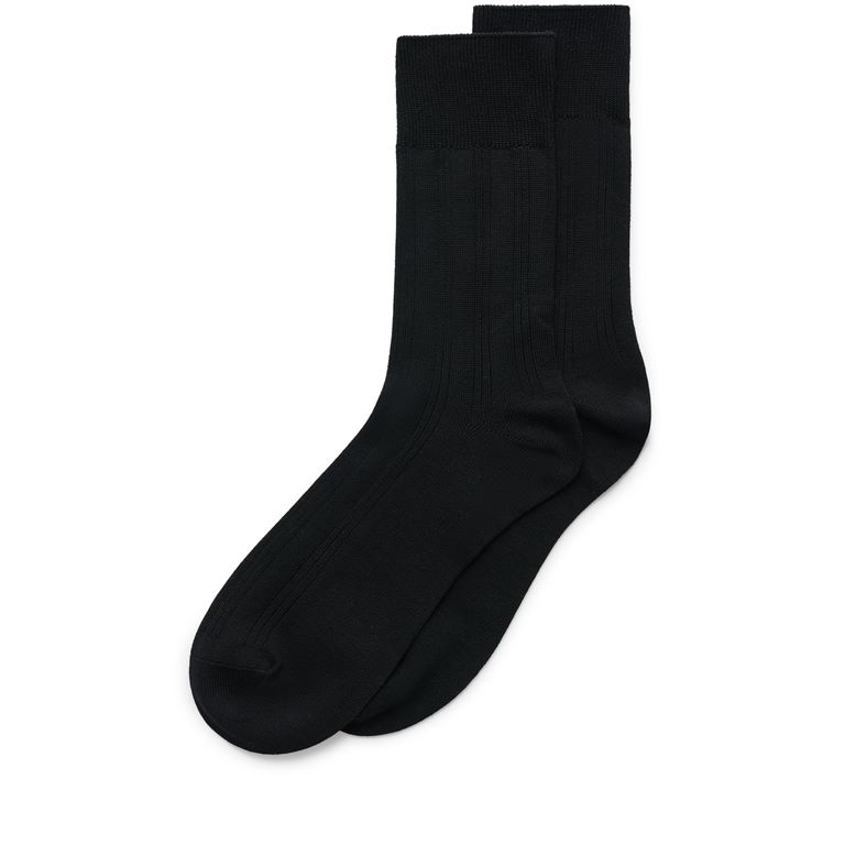 ecco classic ribbed mid-cut